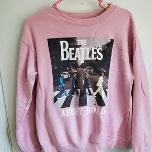 🌚 the Beatles crew neck sweatshirt